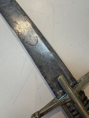 A French artillery officer’s sabre ‘à la hongroise’ with beaded guard or 'garde perlée', 1st Empire, 19th C. — 照片 5
