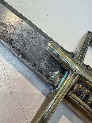 A French artillery officer’s sabre ‘à la hongroise’ with beaded guard or 'garde perlée', 1st Empire, 19th C. — 照片 10