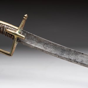 A French artillery officer’s sabre ‘à la hongroise’ with beaded guard or 'garde perlée', 1st Empire, 19th C. — 照片 4