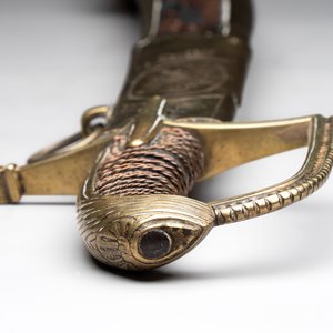 A French artillery officer’s sabre ‘à la hongroise’ with beaded guard or 'garde perlée', 1st Empire, 19th C. — 照片 6