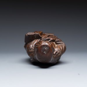 A French carved oak 'Virgin Mary at the Annunciation' figure — 照片 6
