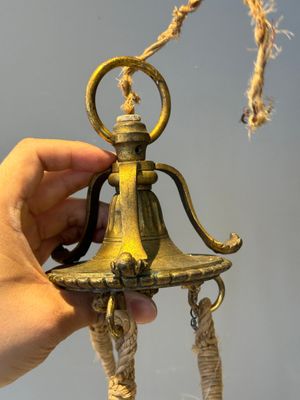A French chandelier inset with Chinese famille verte plaques, 19th C. — foto 17