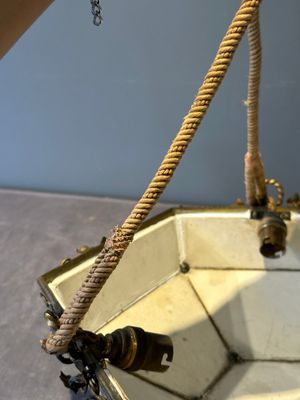A French chandelier inset with Chinese famille verte plaques, 19th C. — foto 18