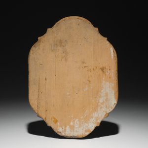 A French faience blue and white topographical plaque, poss. Moustiers, 18/19th C. — 照片 2