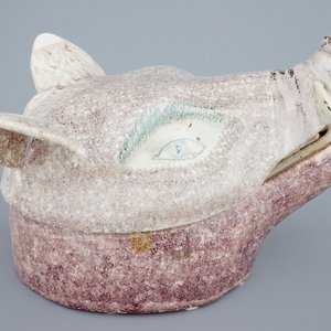 A French faience boar's head tureen, 18th C. — 照片 5