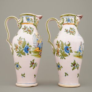 A French faience cruet set in Moustiers style, Samson, Paris, 19th C. — 照片 8