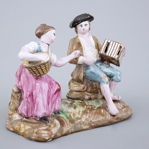 A French faience group, Luneville, 18th C. — photo 1