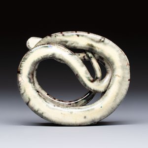 A French faience model of a snake, probably Saint-Honoré-Les-Bains, 19th C. — photo 8