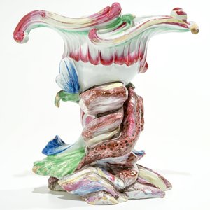 A French faience Rococo pot pourri dragon vase, Jacques Chapelle, Sceaux, 18th C. — 照片 4