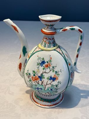 A French famille verte-style aftaba, Samson, Paris, 19th C. — photo 1