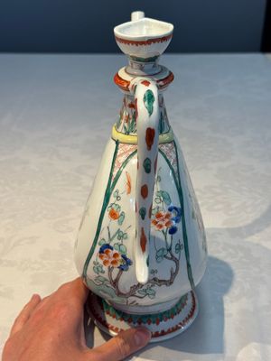 A French famille verte-style aftaba, Samson, Paris, 19th C. — photo 2