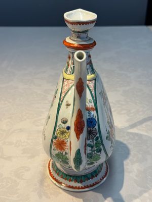 A French famille verte-style aftaba, Samson, Paris, 19th C. — photo 3