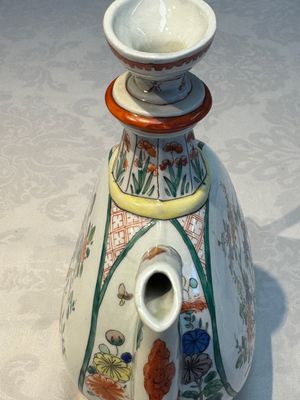 A French famille verte-style aftaba, Samson, Paris, 19th C. — photo 4