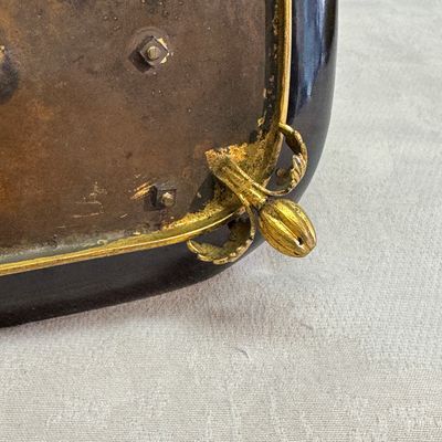 A French lacquered and bronze inlaid inkwell with a turquoise-glazed Buddha brushwasher — foto 15