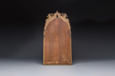 A French Louis XIV gilt-wood mirror, early 18th C. — photo 1