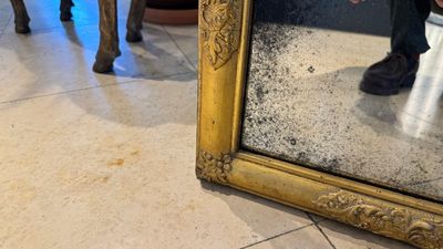 A French Louis XIV gilt-wood mirror — photo 9