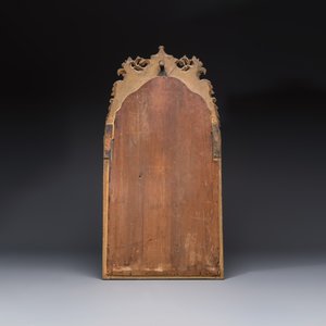 A French Louis XIV gilt-wood mirror — photo 2
