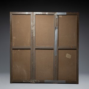 A French or Belgian three-part 'chinoiserie' folding screen, 18/19th C. — photo 3