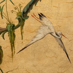A French or Belgian three-part 'chinoiserie' folding screen, 18/19th C. — photo 6