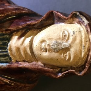 A French Palissy style group of a mother with child, 17th C. — photo 8