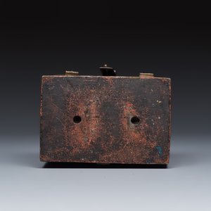 A French polychrome-painted wrought iron casket — photo 7