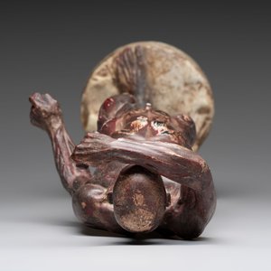 A French polychrome plaster anatomical 'écorché' figure after Jean Antoine Houdon (1741-1828), 19th C. — foto 5