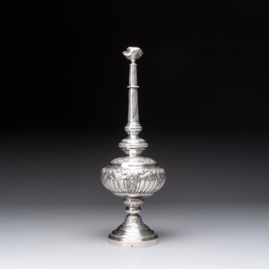 A French silver rose-form rose water sprinkler for the Ottoman market, 18/19th C. — photo 2