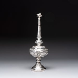 A French silver rose-form rose water sprinkler for the Ottoman market, 18/19th C. — photo 3