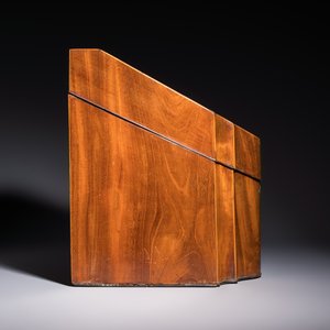 A George III mahogany knife box with marquetry inlay, later converted into a letter box — photo 6
