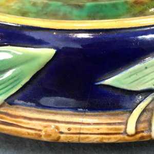 A George Jones Art Nouveau majolica jardiniere on stand, 19th C. — photo 19