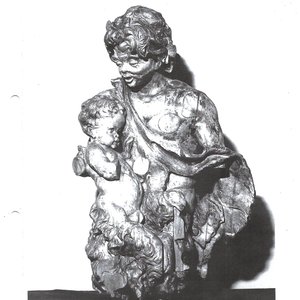 A German lindenwood sculpted group of fauns with traces of polychromy, circle of Balthasar Permoser, ca. 1700 — photo 9