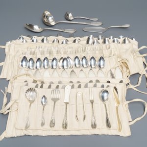 A German silver flatware service, Bruckmann & Sohne, Heilbronn, 20th C. — photo 2