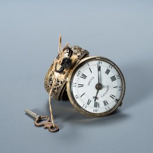 A gilded silver 'repeater' pocket watch, Robert & Peter Higgs, no. 1466, London, 17/18th C. — photo 7