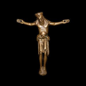 A gilt-bronze Corpus Christi, Swabia, Germany, 12th C. — photo 1