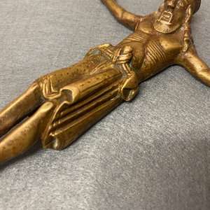 A gilt-bronze Corpus Christi, Swabia, Germany, 12th C. — photo 13