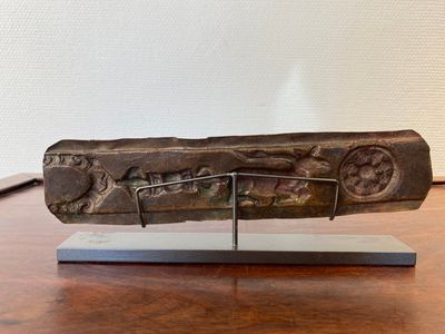 A gilt copper alloy altar fragment, Tibet, 17th C. — 照片 2