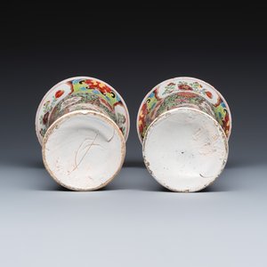 A gilt-decorated Imari-Castello three-piece garniture, 18th C. — foto 7