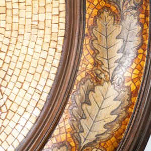A glass mosaic after the self-portrait of van Dyck, attributed to G. vd Laan, ca. 1900 — photo 5
