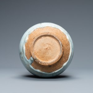 A globular Chinese junyao two-handled jar, Jin — photo 7