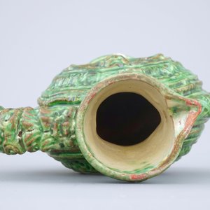 A green glazed Saintonge relief decorated jug, France, 17th C. — 照片 6