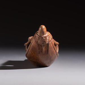 A group of 11 Chinese carved bamboo and wooden works, 19/20th C. — photo 23
