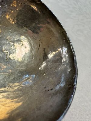 A group of 12 Chinese silver-lined coconut 'Shou 壽' bowls and cups, Wang Hengxin 王恆馨 marks, 19/20th C. — foto 12