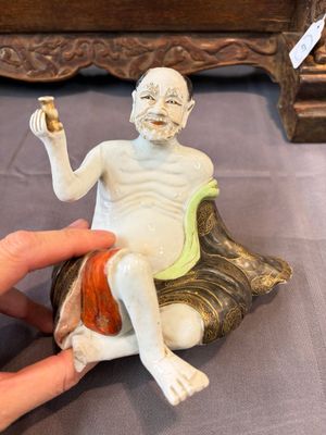 A group of 14 Chinese and Samson, Paris porcelain wares, 18/19th C. — foto 1