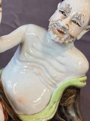 A group of 14 Chinese and Samson, Paris porcelain wares, 18/19th C. — foto 4