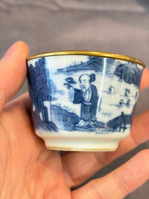 A group of 14 Chinese and Samson, Paris porcelain wares, 18/19th C. — foto 53
