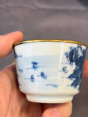A group of 14 Chinese and Samson, Paris porcelain wares, 18/19th C. — foto 55