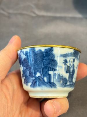 A group of 14 Chinese and Samson, Paris porcelain wares, 18/19th C. — foto 56