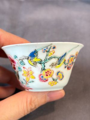 A group of 14 Chinese and Samson, Paris porcelain wares, 18/19th C. — foto 61