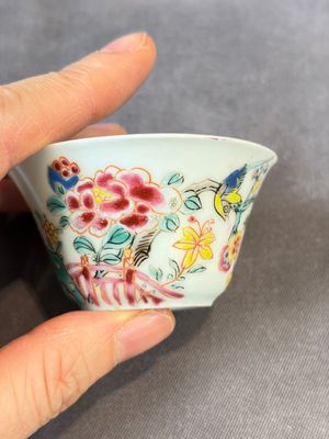 A group of 14 Chinese and Samson, Paris porcelain wares, 18/19th C. — foto 64
