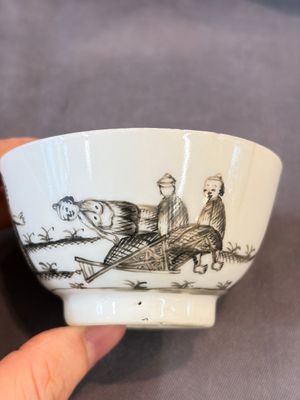 A group of 14 Chinese and Samson, Paris porcelain wares, 18/19th C. — foto 76